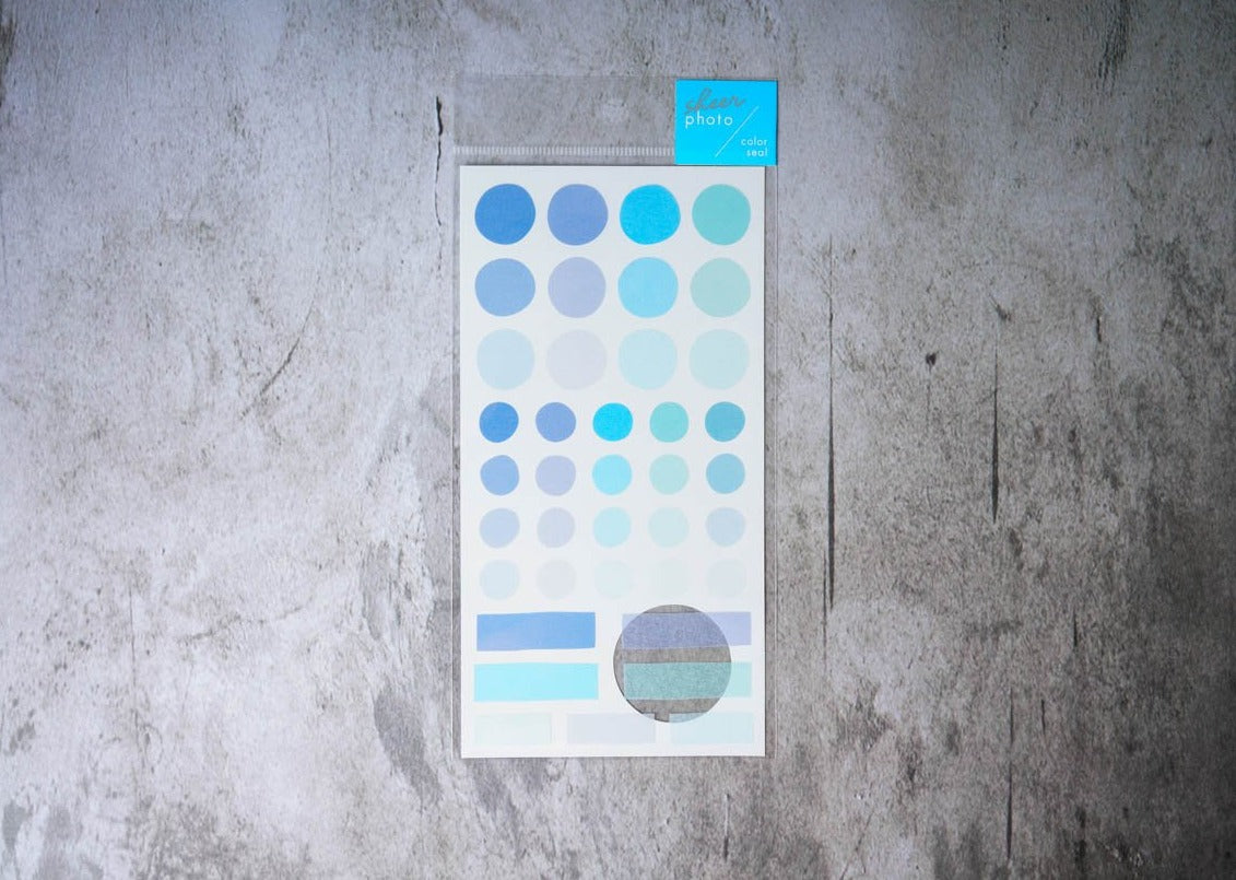 Mind Wave Sheer Photo Color Seal - Blue 
