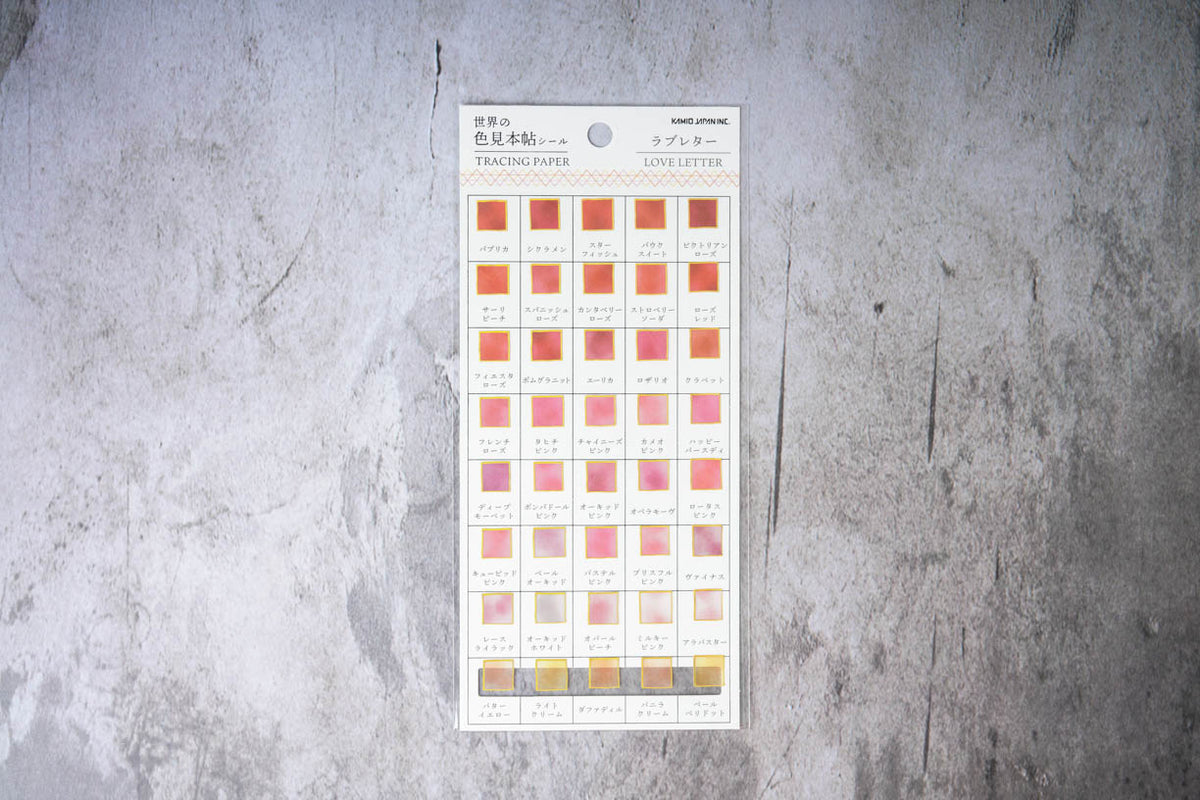 Kamio Tracing Paper - Love Letter