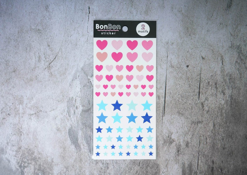 Mind Wave BonBon Sticker - Heart and Star