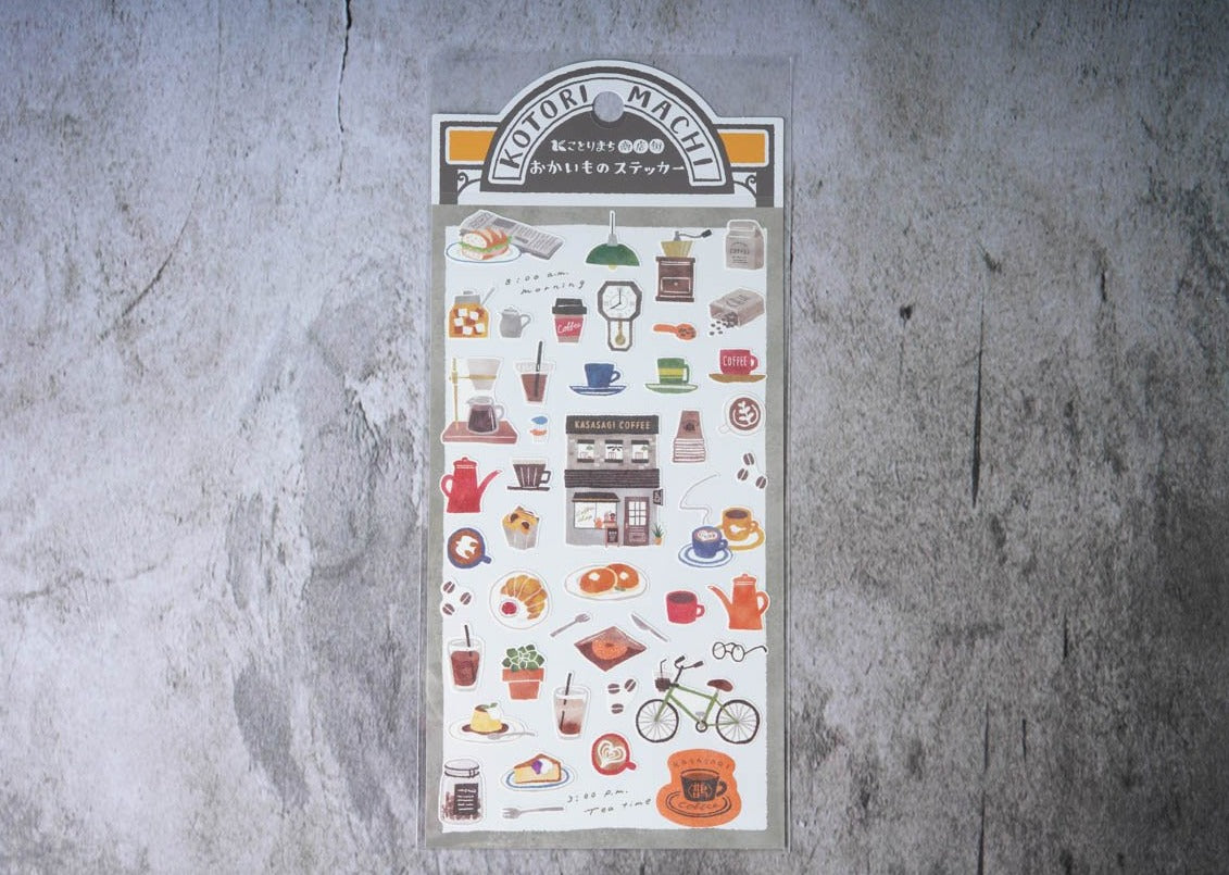 Mind Wave Kotorimachi Stickers - Cafe 