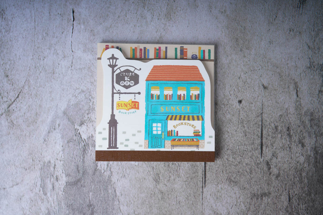 Mind Wave Kotorimachi Die Cut Memo Pad - Bookstore