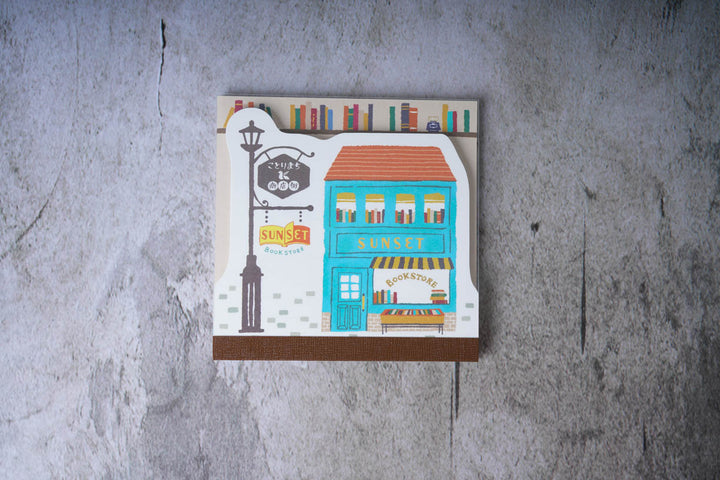 Mind Wave Kotorimachi Die Cut Memo Pad - Bookstore