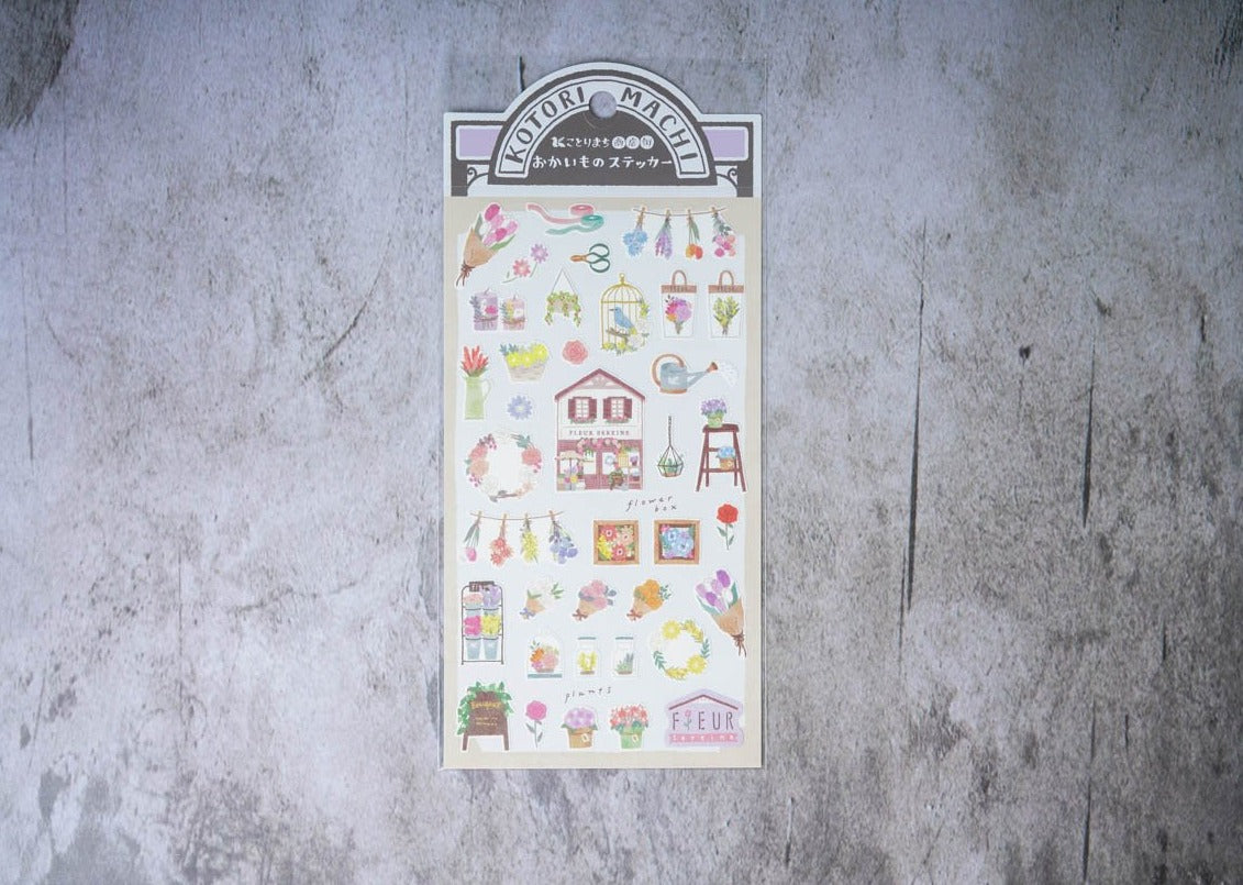 Mind Wave Kotorimachi Stickers - Flower Shop