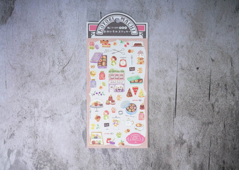Mind Wave Kotorimachi Stickers - Pastries Shop 