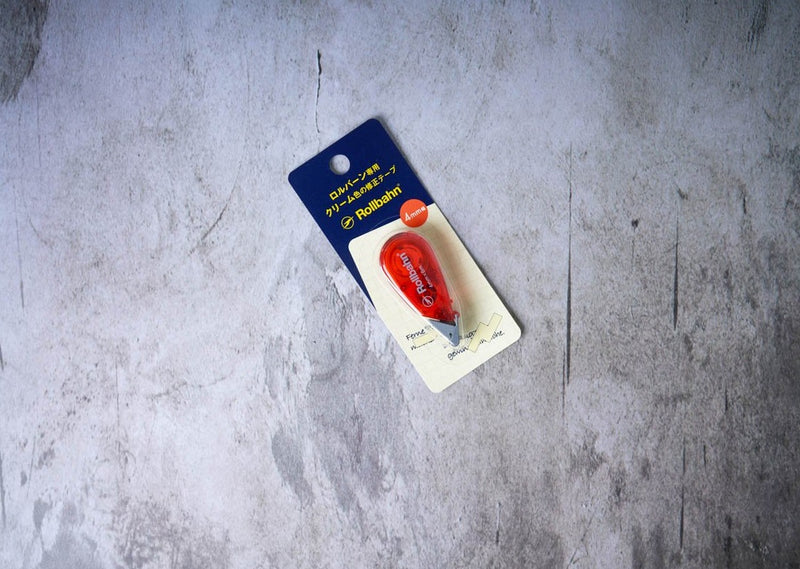 Rollbahn Correction Tape - Red 