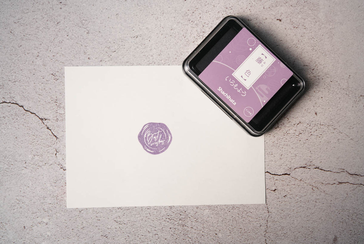 Shachihata Iromoyo Oil-Based Ink Pad