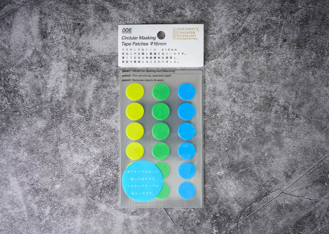 Stalogy Dot Tape Patches Earth