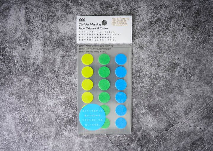 Stalogy Dot Tape Patches Earth