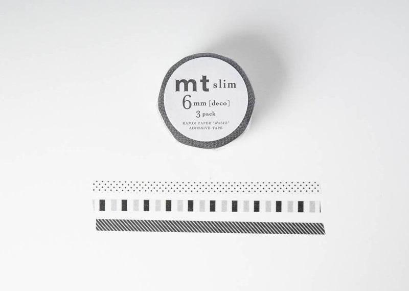 MT Slim Washi Tape Set - Deco F 