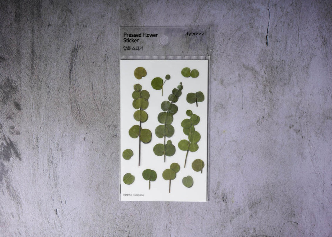 Appree Pressed Flower Stickers - Eucalyptus