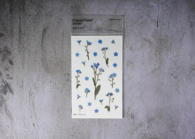 Appree Pressed Flower Stickers - Forget me not