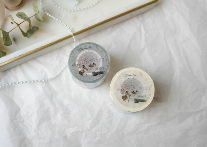 Freckles Tea Leaf Series Tape - Green Leaf 