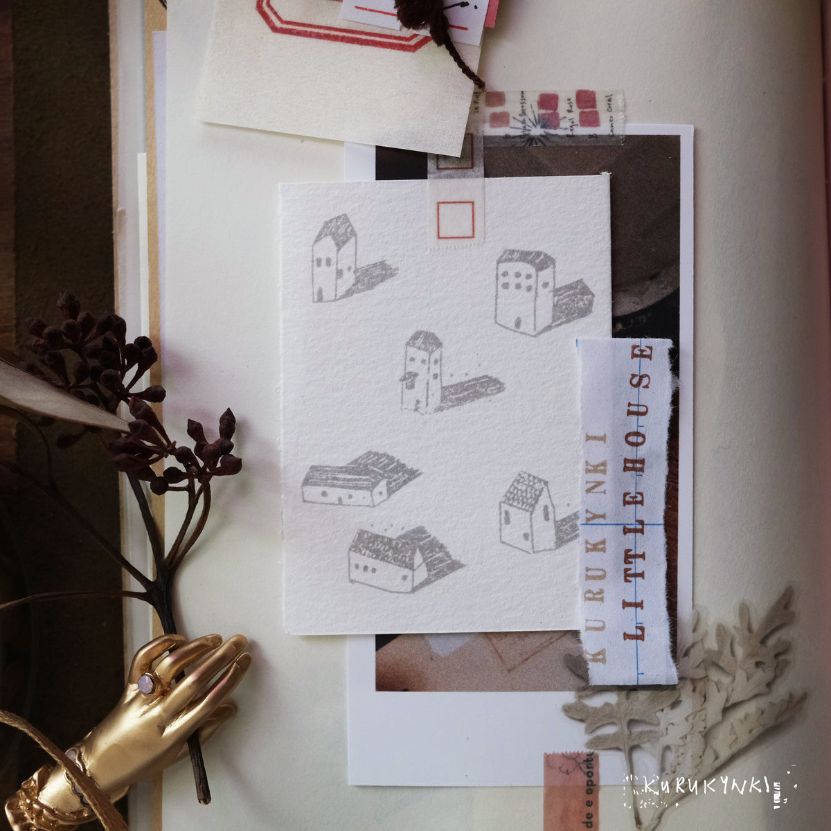 Kurukynki Little House Stamp set 