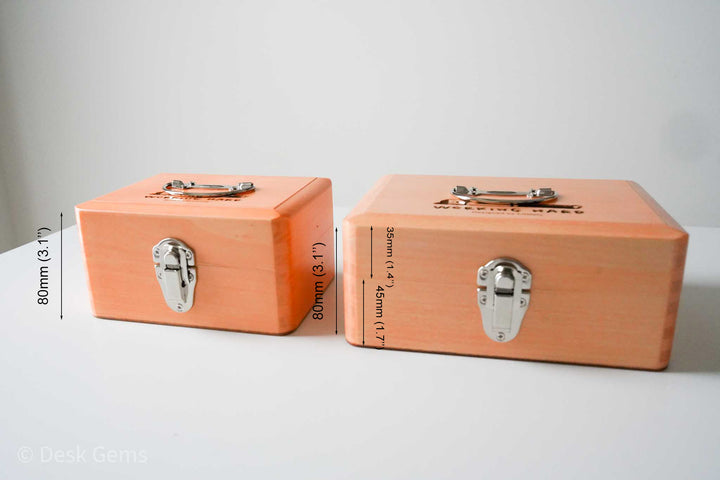 Littlelu Wood Tool Box - Heights