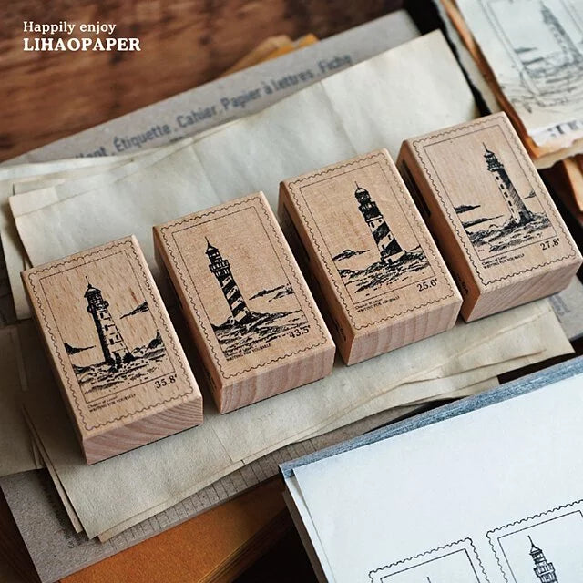 Lihaopaper Lighthouse Postmark Stamp 