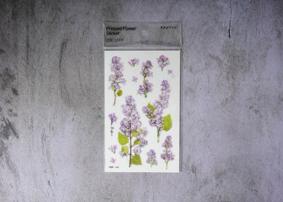 Appree Pressed Flower Stickers - Lilac