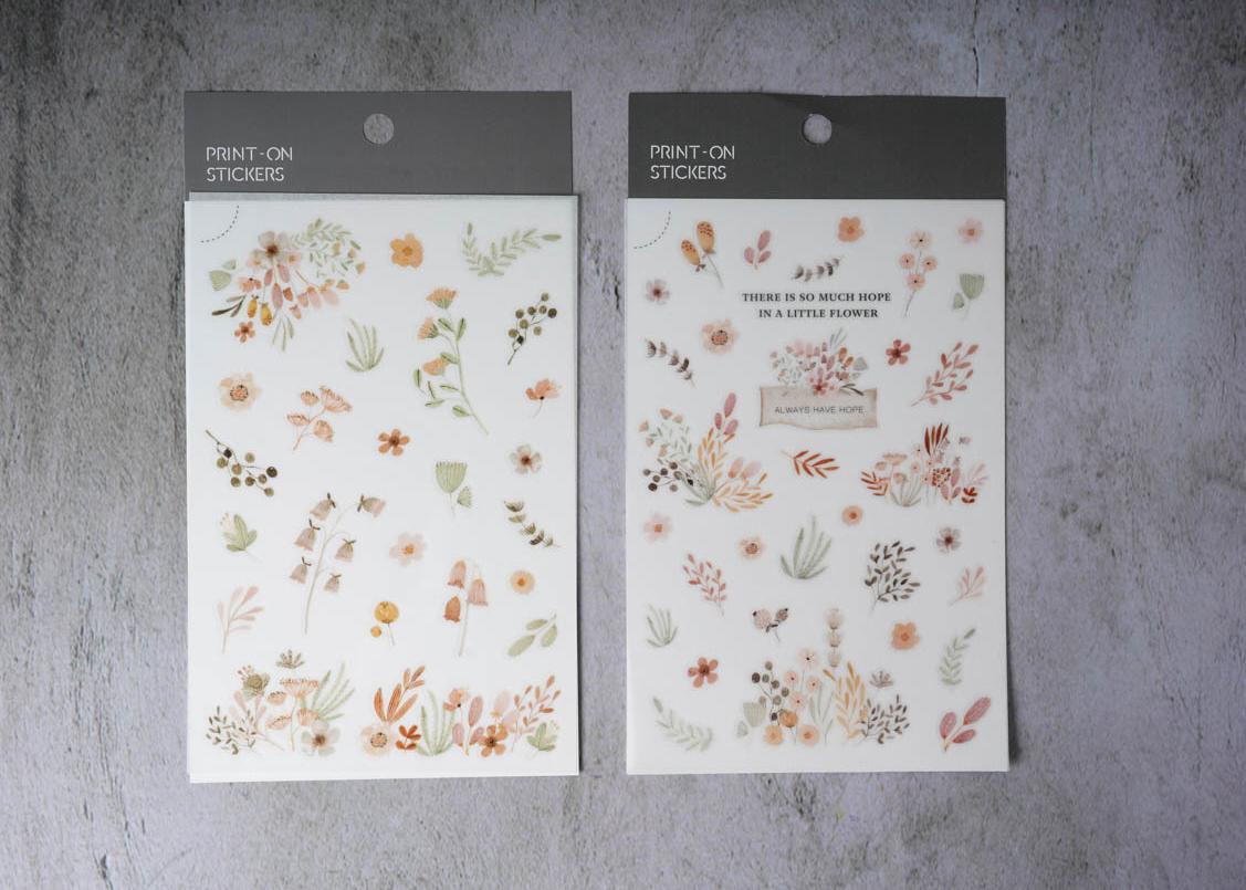 MU Print-on Stickers - Lily of the Valley - No. 174