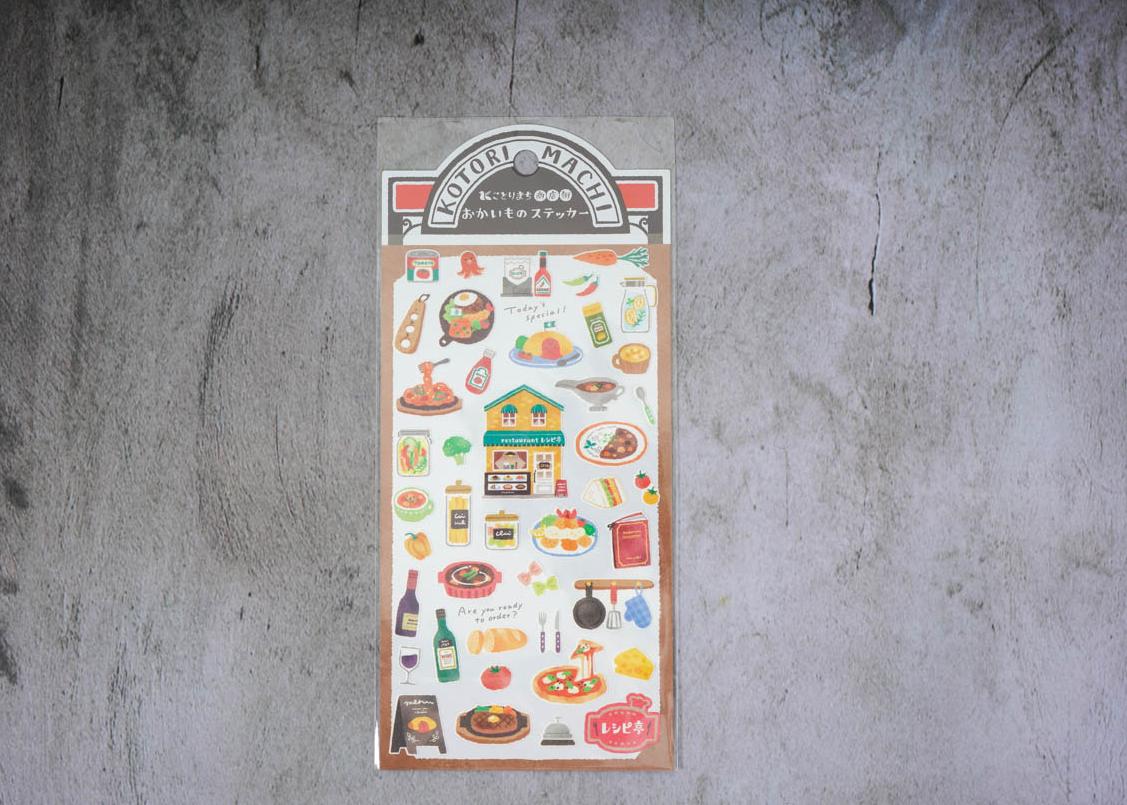 Mind Wave Kotorimachi Stickers - Resturants