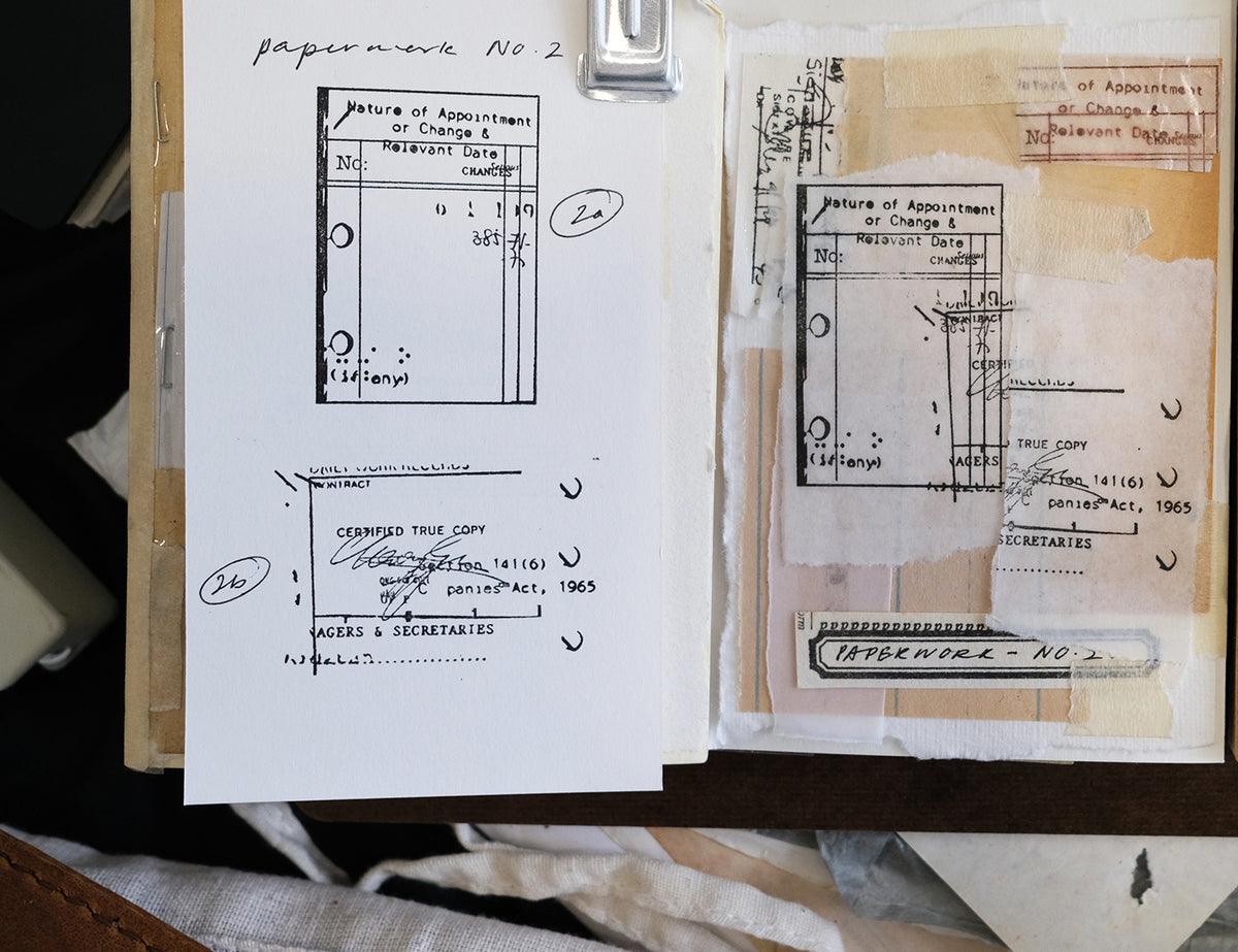 Kurukynki Paperwork Rubber Stamp Set - No. 2 