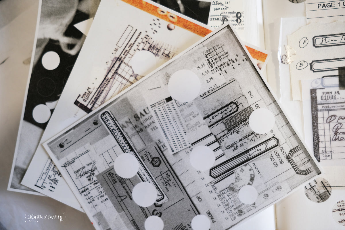Kurukynki Paperwork Sticker Set