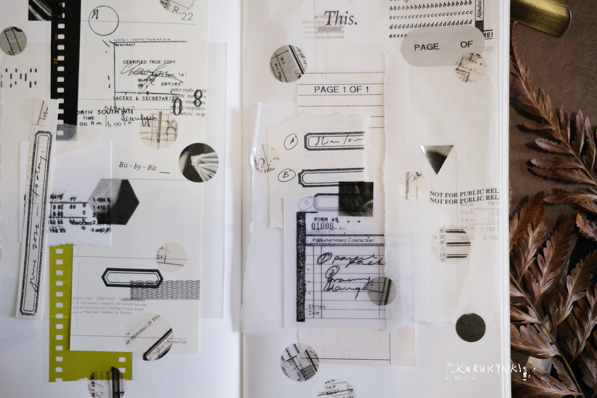 Kurukynki Paperwork Sticker Set