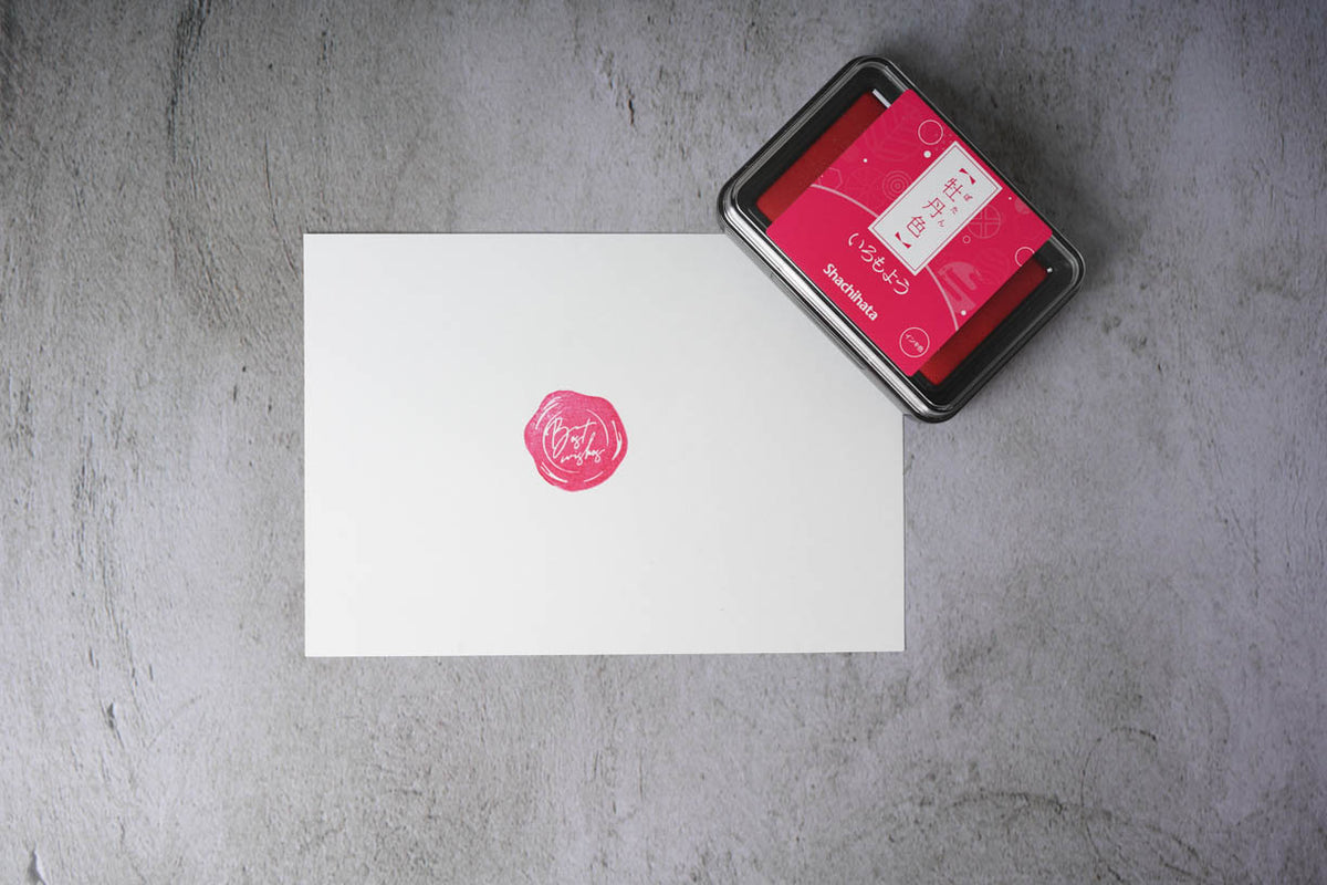 Shachihata Iromoyo Oil-Based Ink Pad