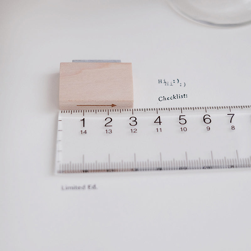 New Phavourite PC 9pt.(2) Tiny Text Rubber Stamp Set