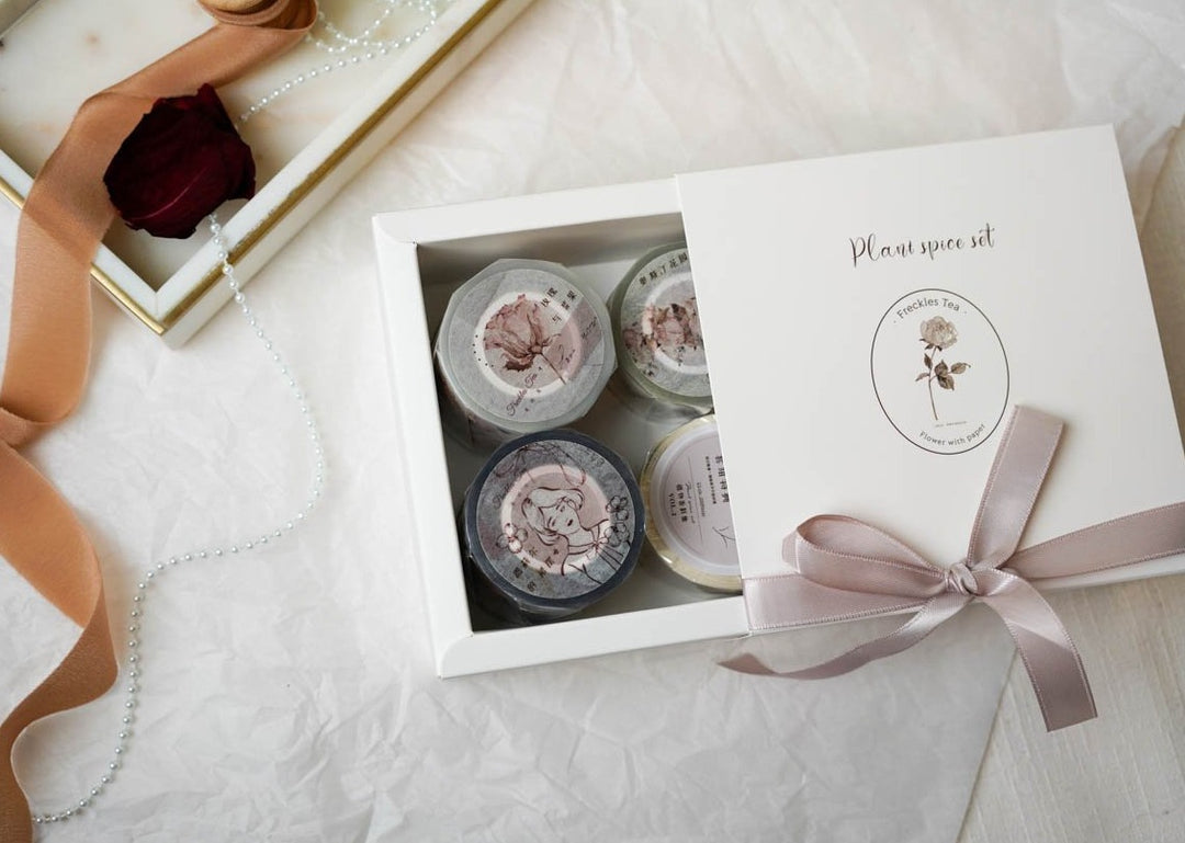 Freckles Tea Petal Series Set - PET Tape Set