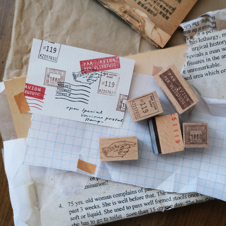Kurukynki Mini Postal Stamp set 