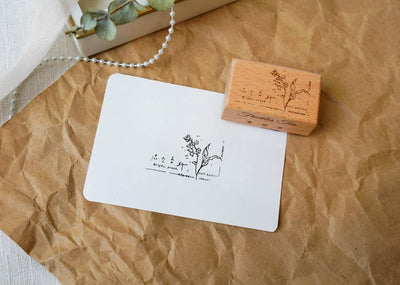 Freckles Tea Wooden Block Stamp - Mixed Spices 