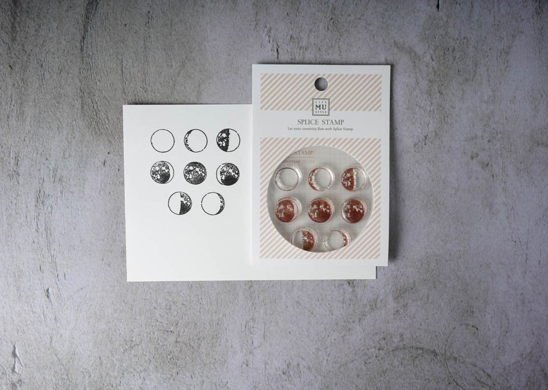 MU Splice Clear Stamps - The Moon - No.12
