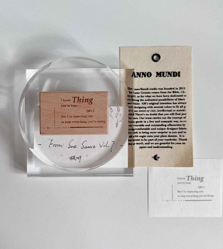 Sue Sauce Rubber Stamp - Vol.7 (New 2022) - Thing