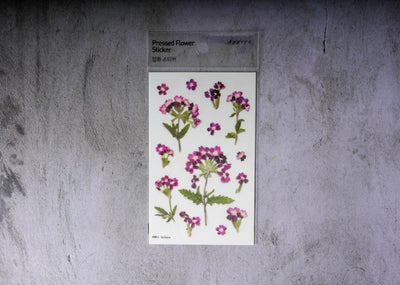 Appree Pressed Flower Stickers - Verbena