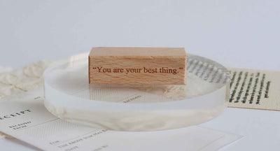 Sue Sauce Rubber Stamp - English Words