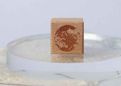 Sue Sauce Rubber Stamp - Little Things - The Earth