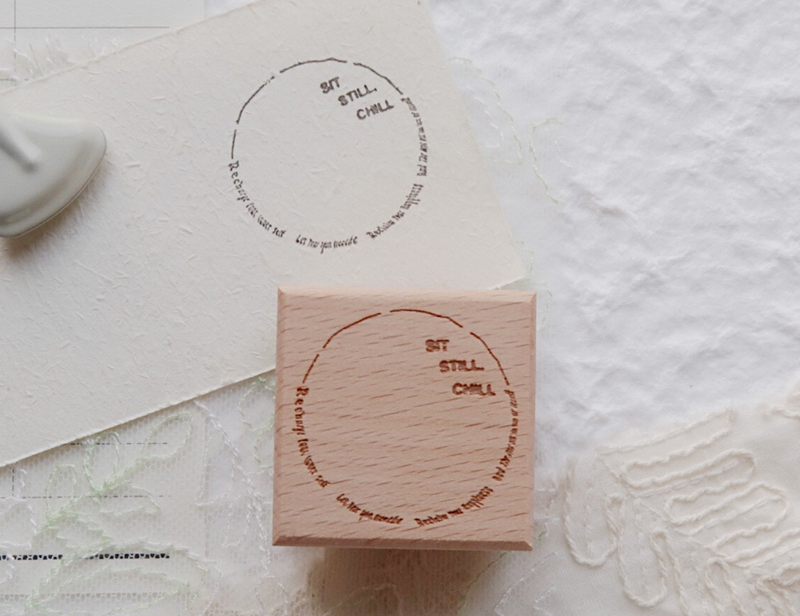 Sue Sauce Classic Rubber Stamp - Postmark