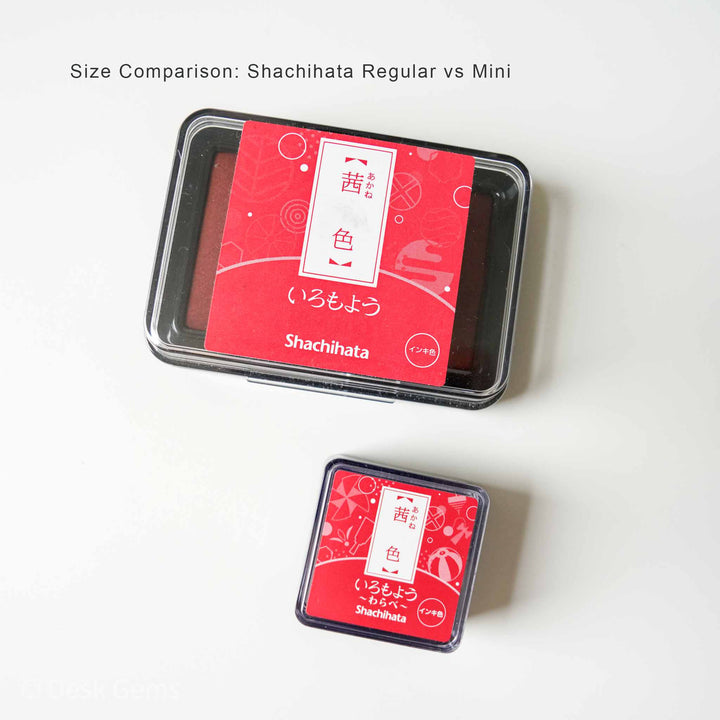 Shachihata Iromoyo Oil-Based Mini Ink Pad