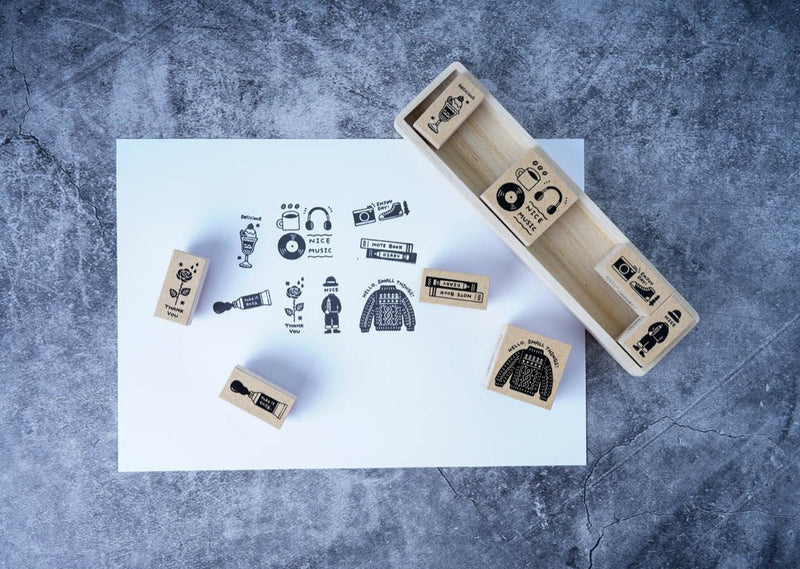Eric Small Things x SANBY Stamp Set - Label